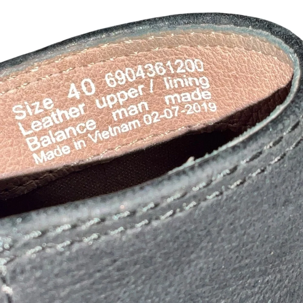 Dansko Black Leather Ankle Booties Women’s 9.5 (EU 40)